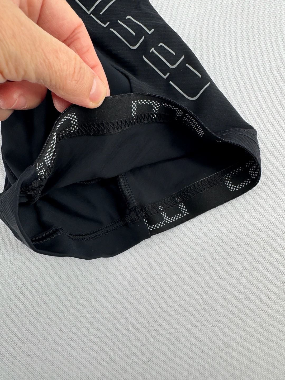 Castelli Cycling Bib Shorts Size L Black White 8