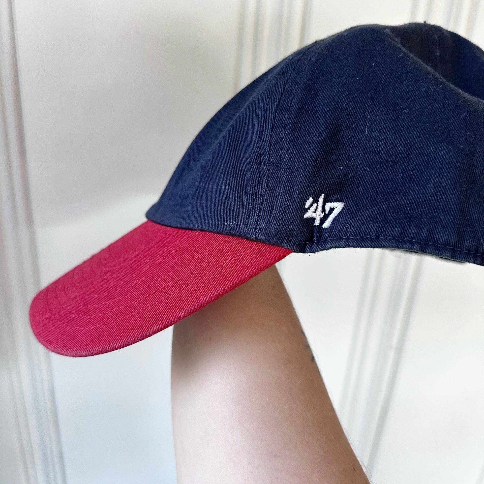 Boston Red Sox MLB Baseball Hat Cap Navy Red 5