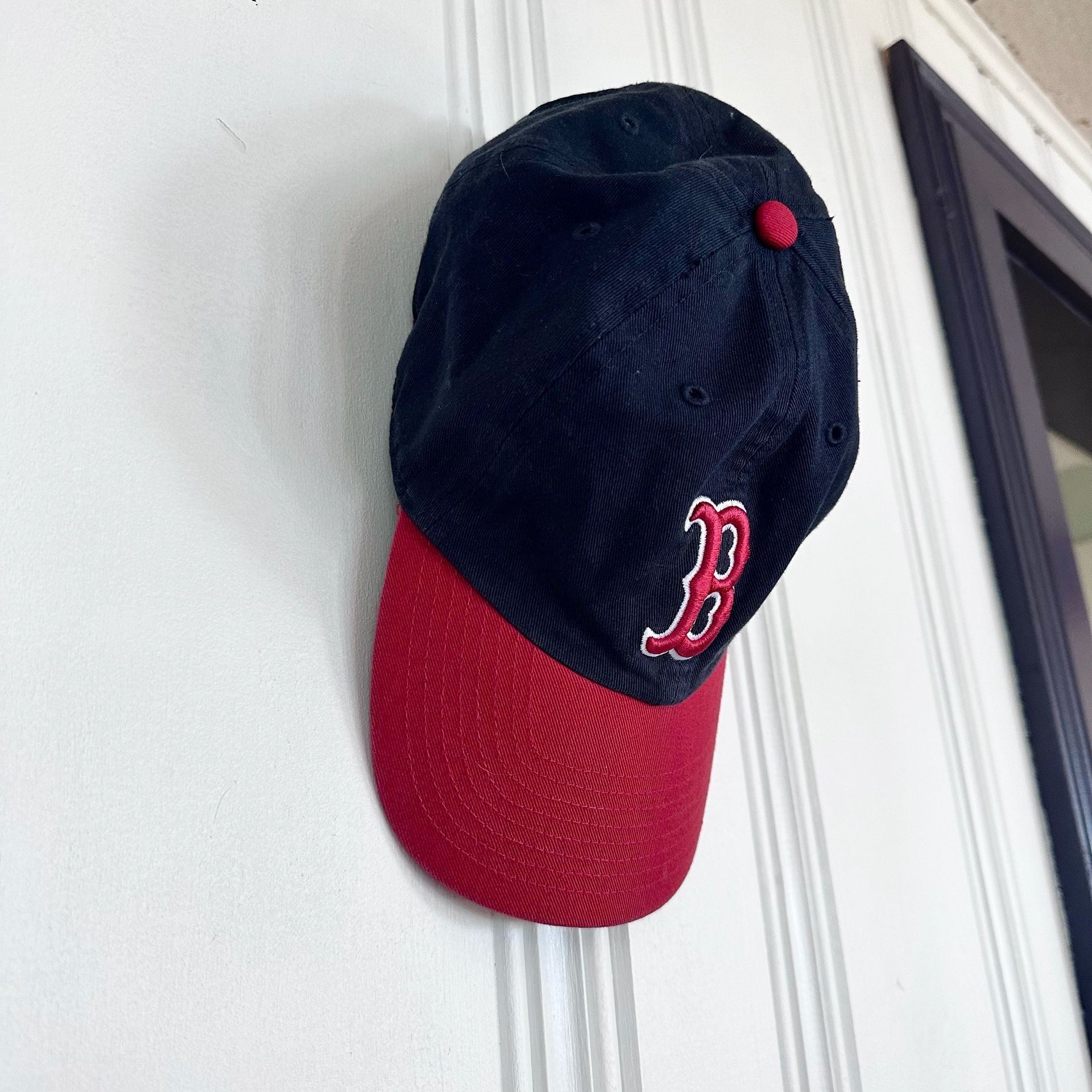 Boston Red Sox MLB Baseball Hat Cap Navy Red 8