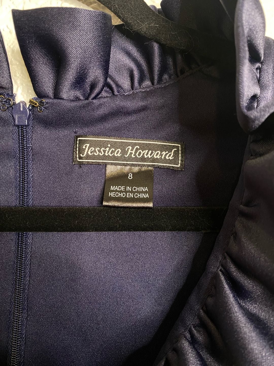 Jessica Howard Dress Size 8 Blue 3