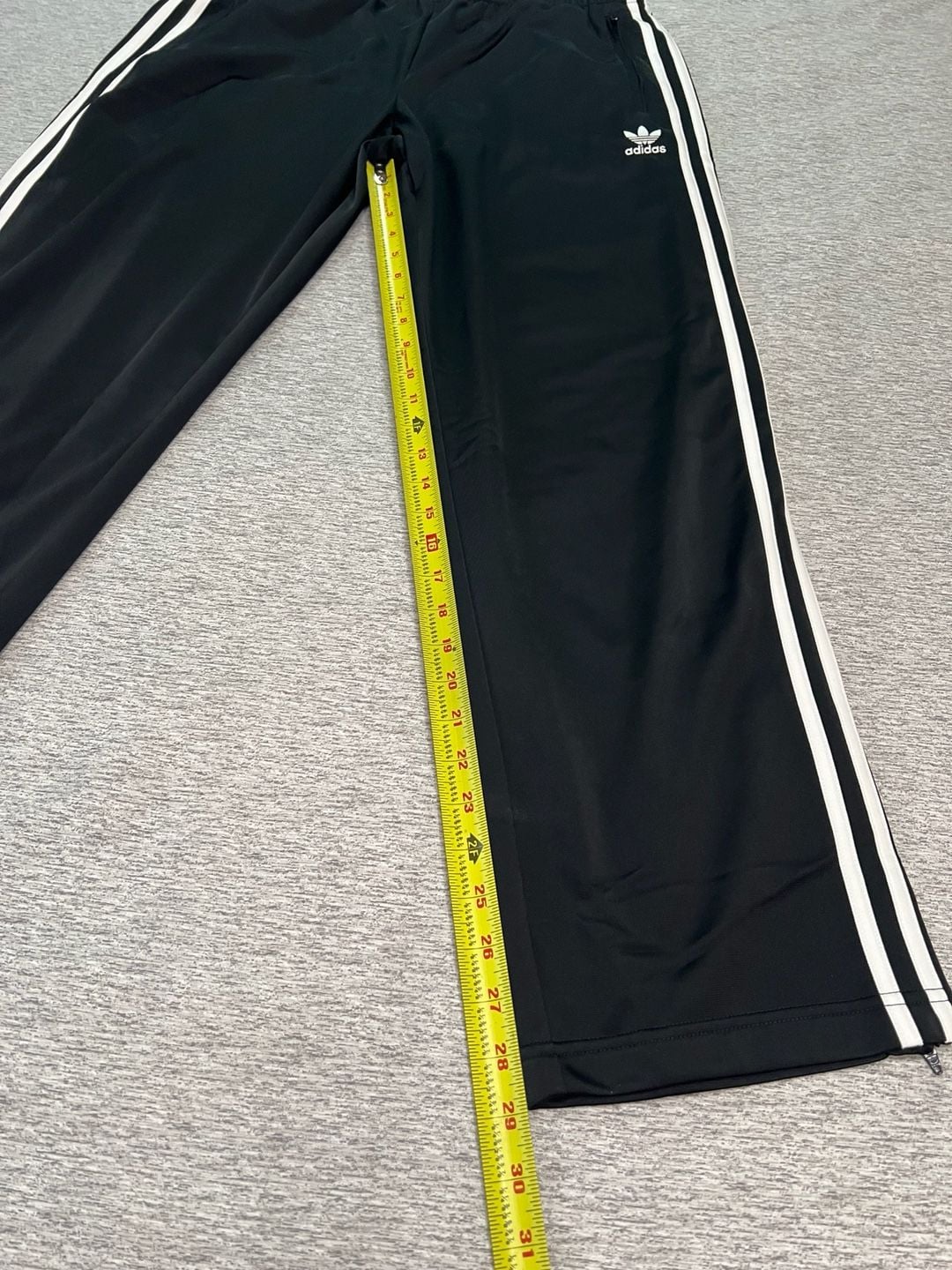 Adidas Firebird Track Pants Size L Black White 9