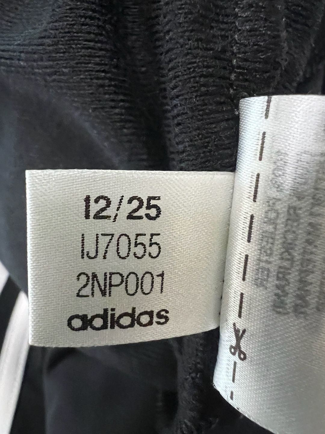 Adidas Firebird Track Pants Size L Black White 12