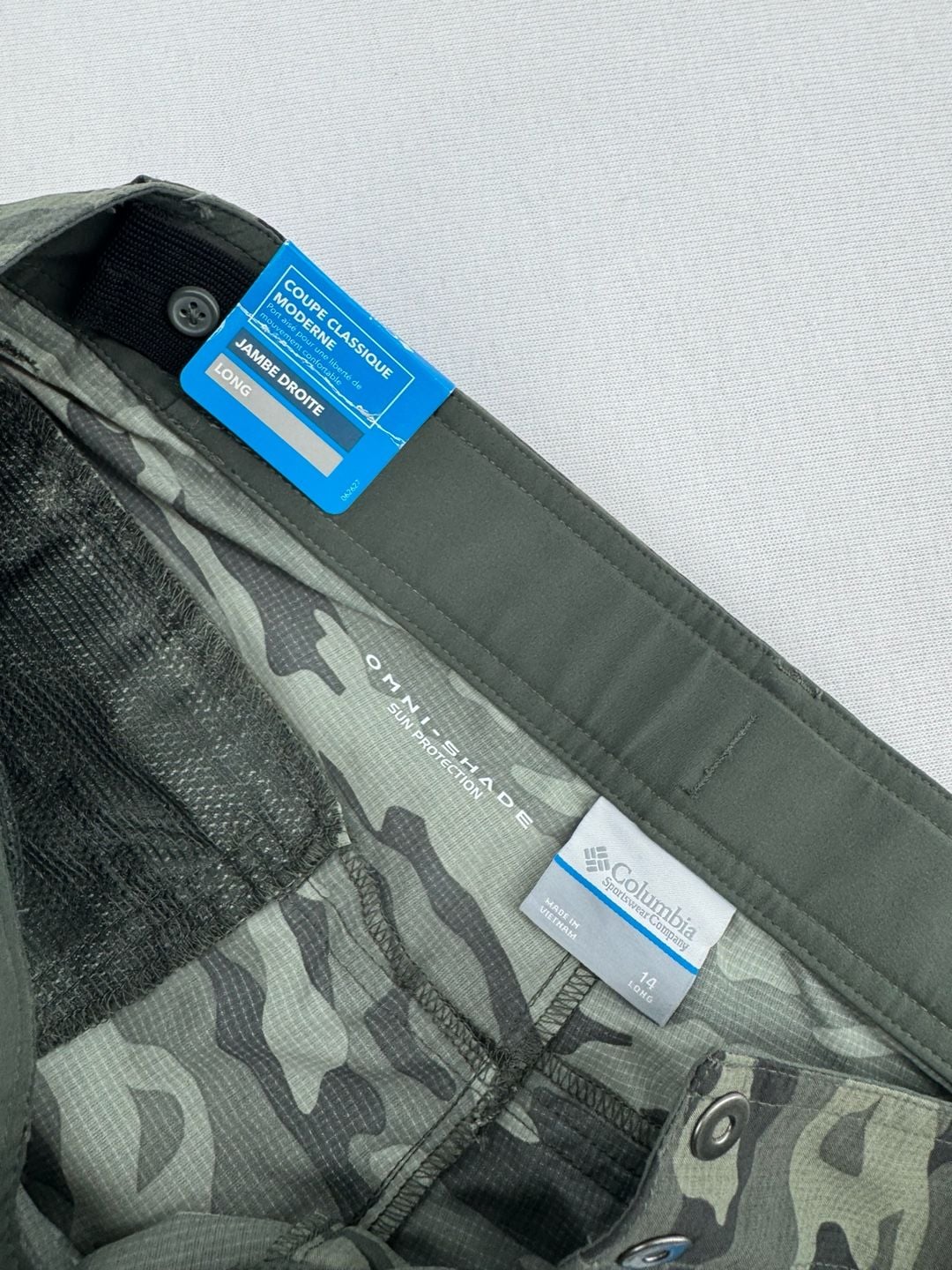 Columbia Silver Ridge Printed Pant Size 14/Long Camo 8