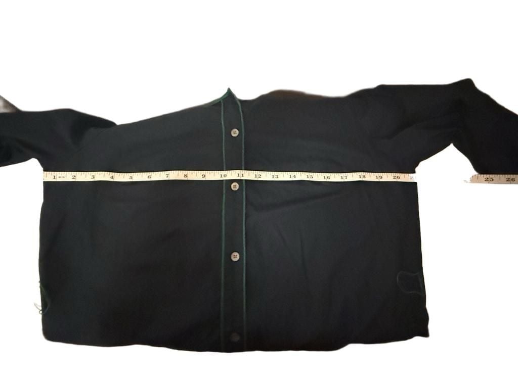 J.Crew Button Front Midi Shirt Dress Size 12 Dark Navy Blue Cotton 7