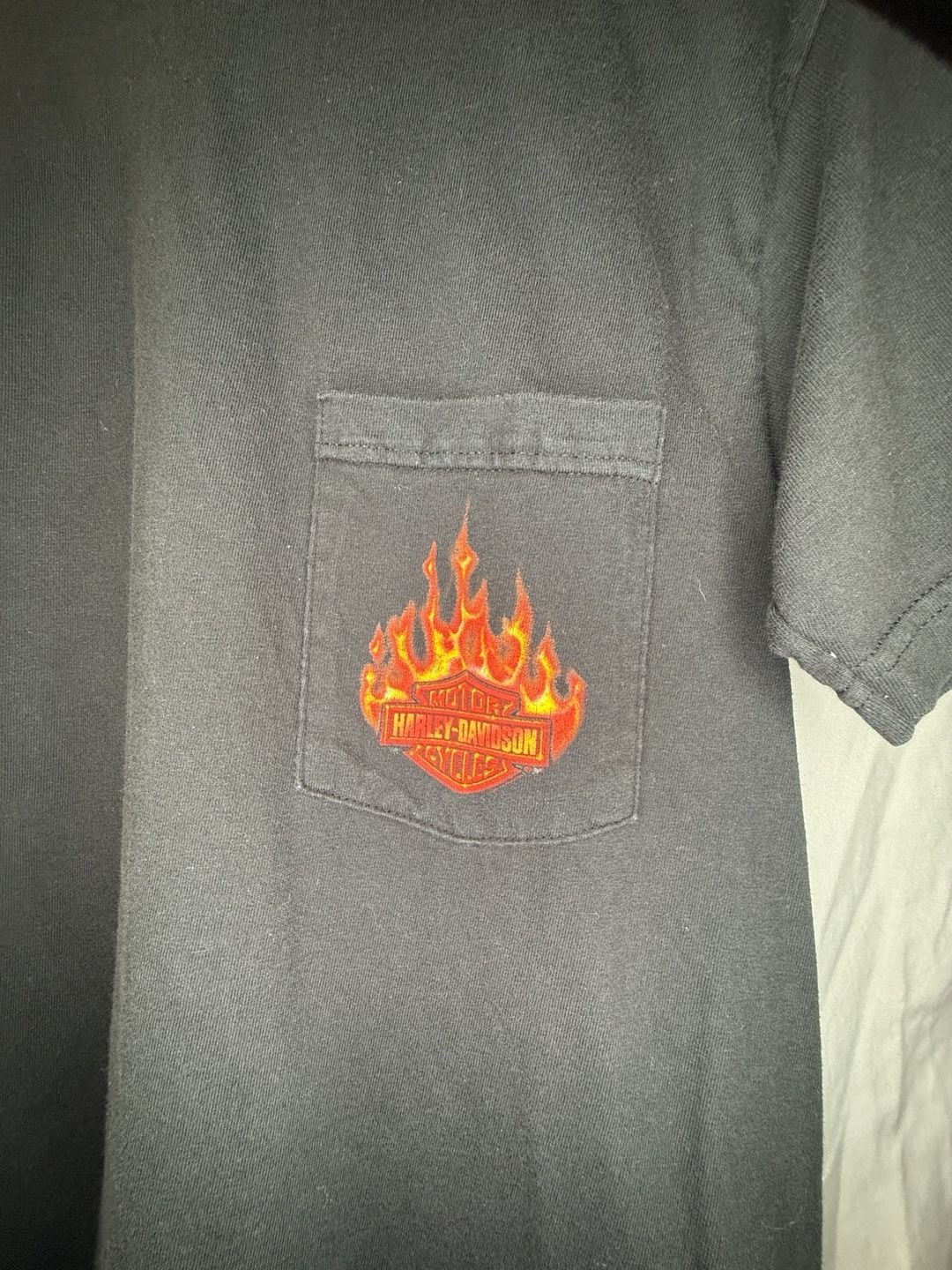 Harley-Davidson Williamsburg VA Pocket T-Shirt Size Small 3