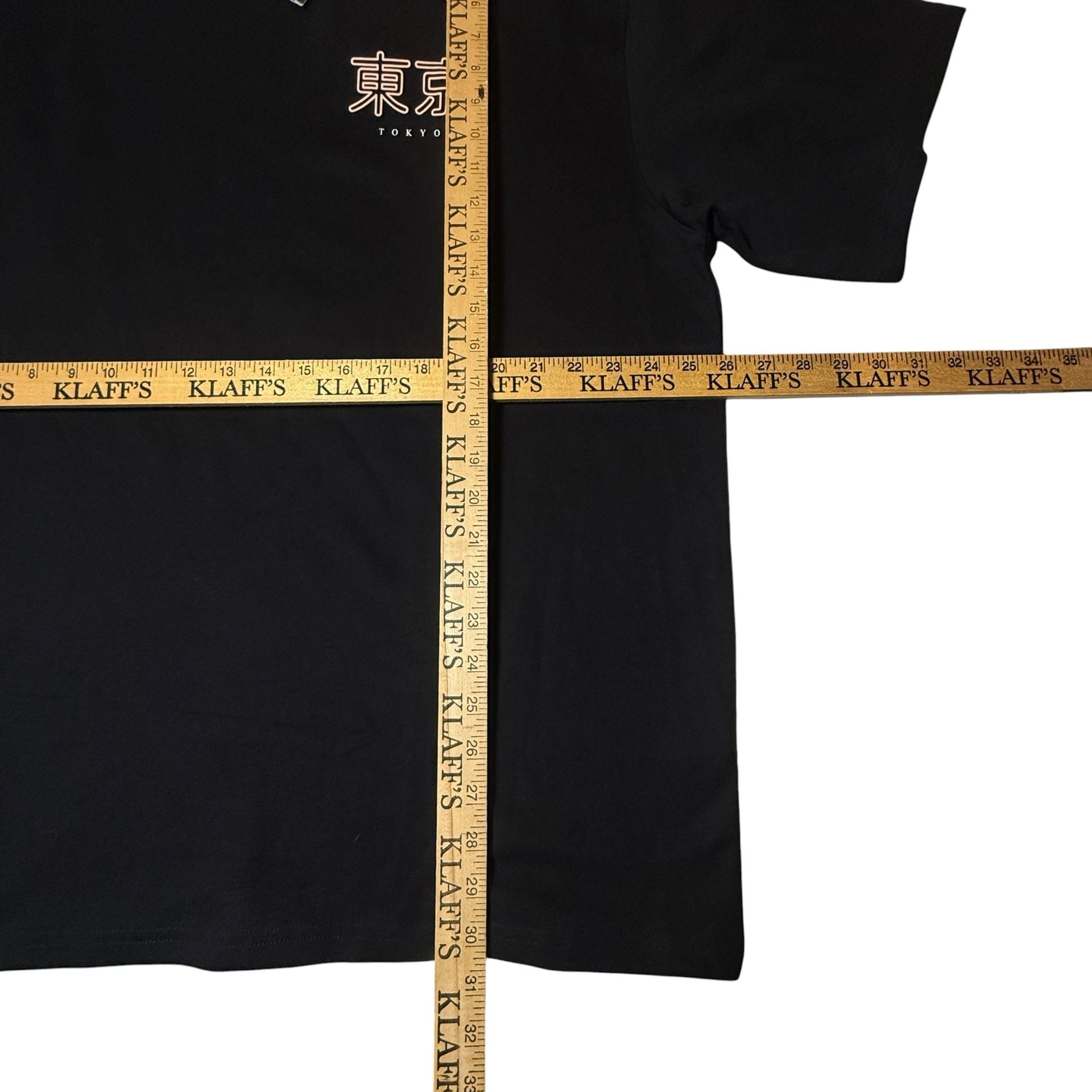 New with Tags Denim & Flower Tokyo T-Shirt Size XL Black Graphic Tee 9