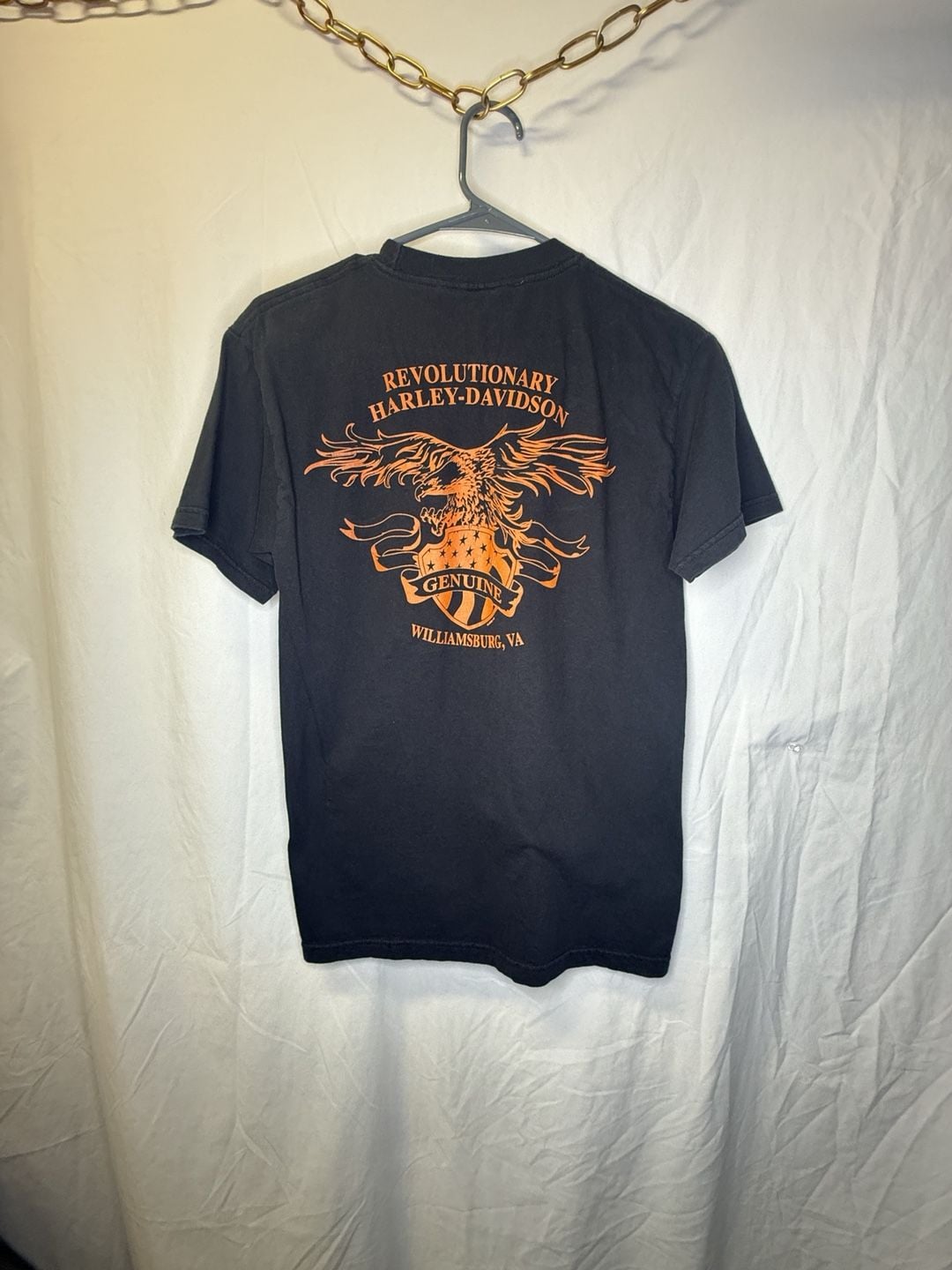 Harley-Davidson Williamsburg VA Pocket T-Shirt Size Small 5