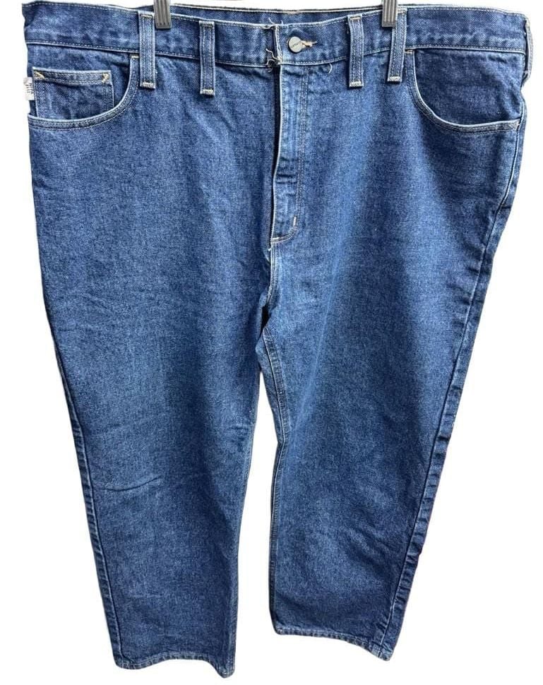 Carhartt FR 160 Mens 44x30 Flame Resistant Work Jeans Denim Plus ..., 2