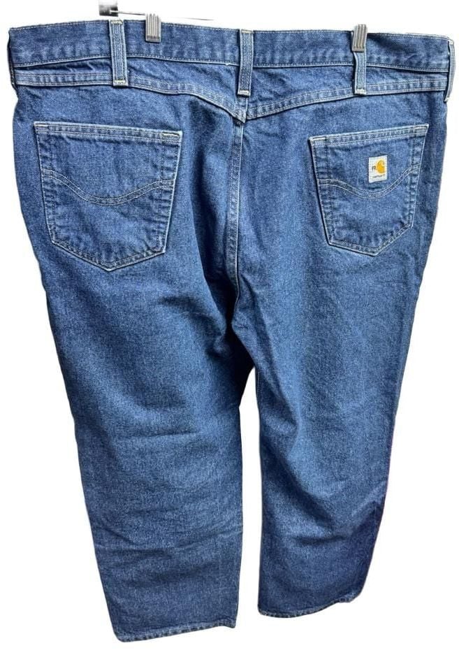 Carhartt FR 160 Mens 44x30 Flame Resistant Work Jeans Denim Plus ..., 3