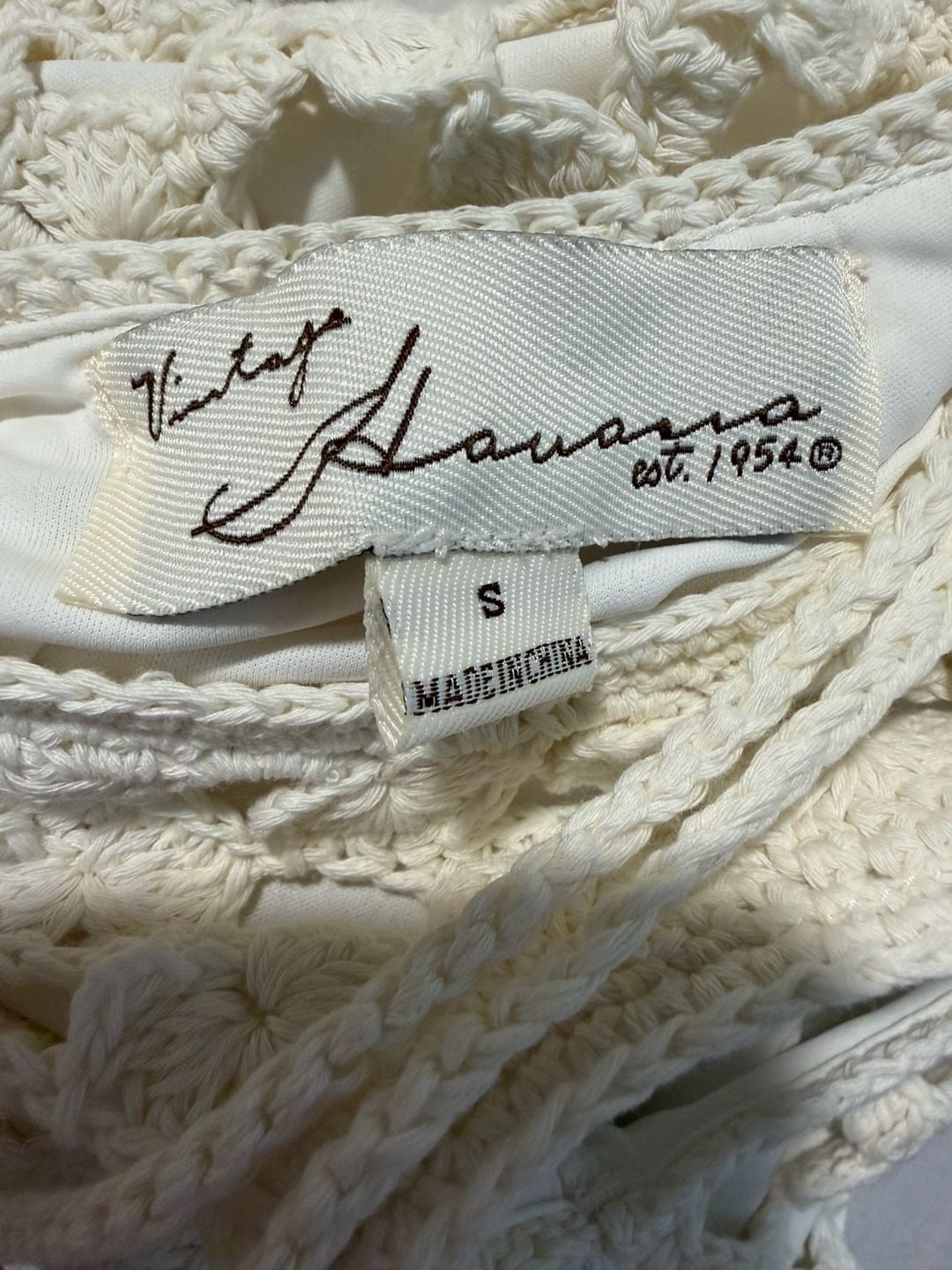 Vintage Havana Crochet Dress Size S New with tags 3