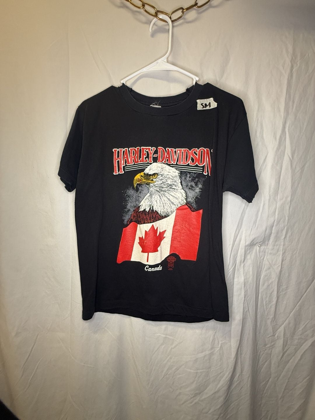 Harley-Davidson Niagara Falls Canada T-Shirt Size SM Black 2