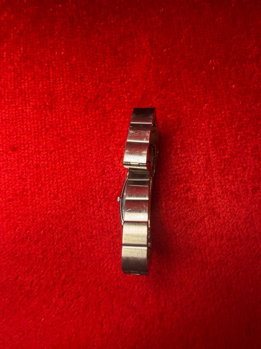Vintage Seiko 1F20-0AB0 Women’s Stainless Steel Cuff Bangle Quartz Watch 4