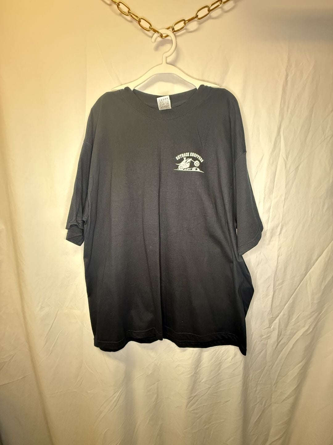 Fruit of the Loom Outback Choppers T-Shirt 2XL Black 2