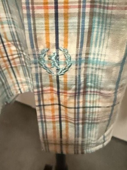 Bugatchi Uomo Plaid Long Sleeve Button-Up Shirt Size XL 5