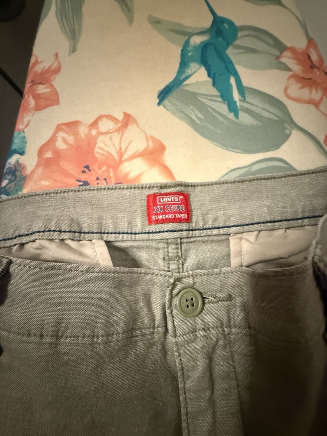 Levi's XX Chino Standard Taper Pants W33 L30 Gray 3