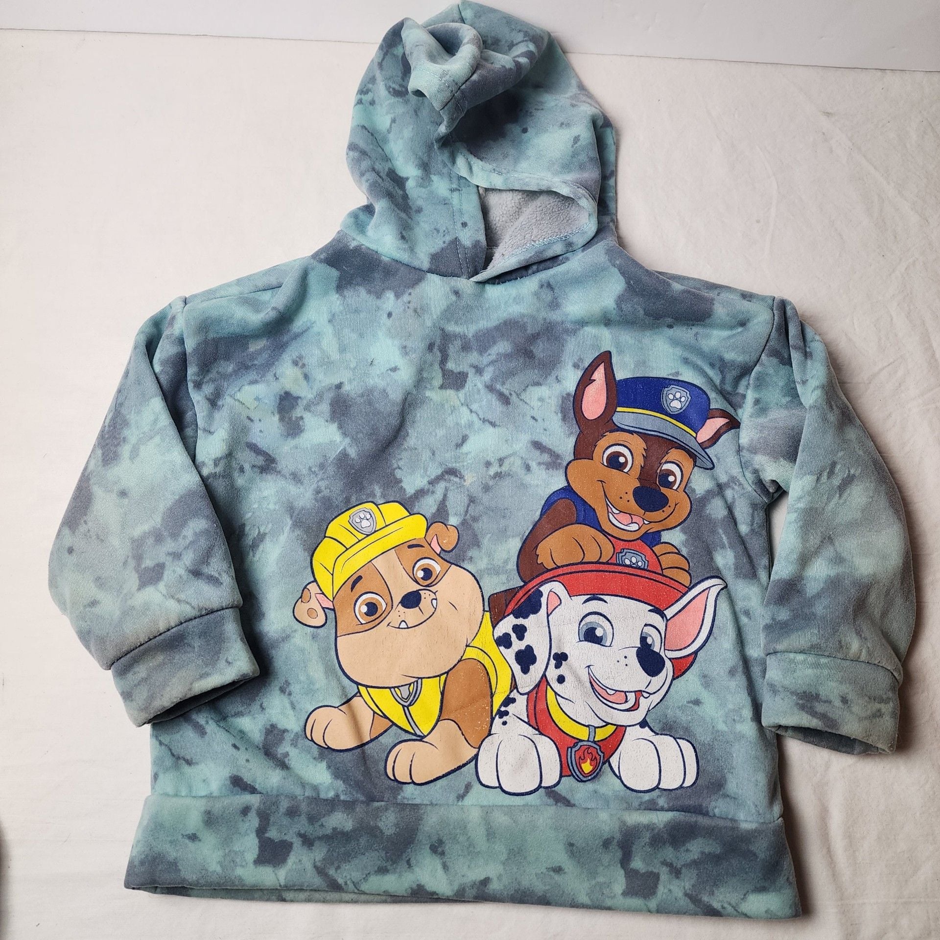 Paw Patrol Lot 4T Fleece Hoodie, Footed Pajamas, Swim Trunks 2