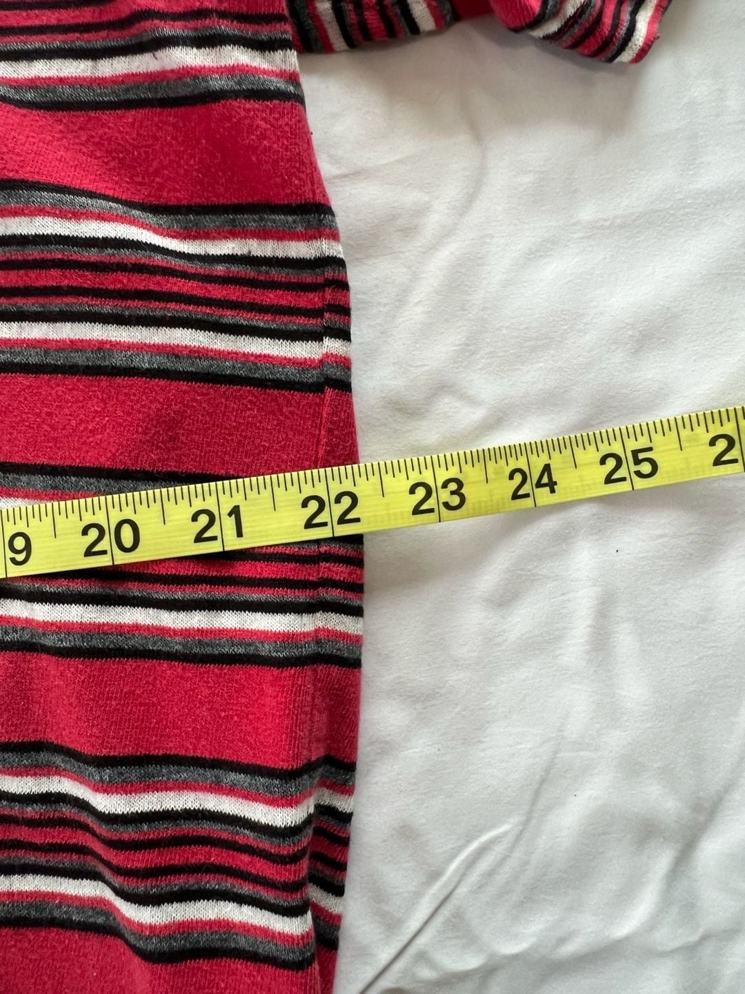 Vans Striped Polo Shirt Size XL Red Black White. USA Made 6