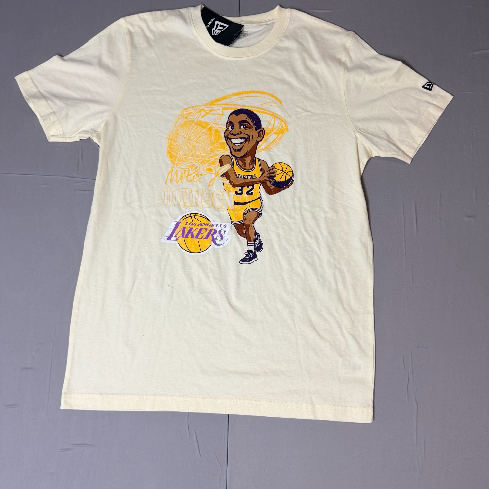 New Era Los Angeles Lakers Magic Johnson T-Shirt 2