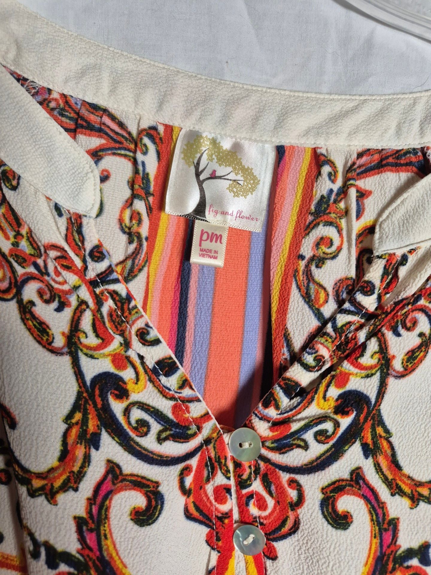 Alfred Dunner Pants Size 12P Coral Pink Cotton Blend Petite 2