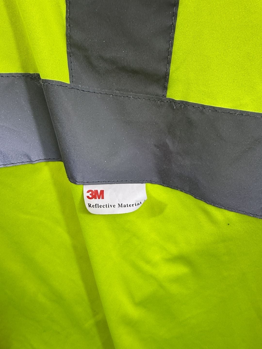 Genuine Dickies Hi-Vis ANSI 2 Safety T-Shirt Size L Neon Yellow Pocket 4