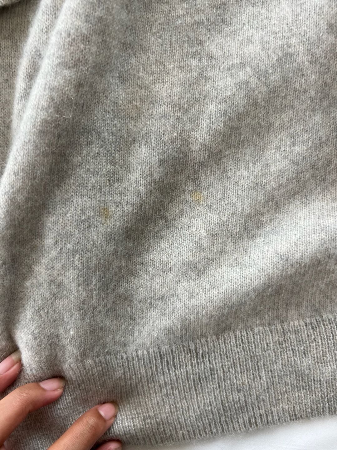 Beige Cashmere Cardigan Size S 5