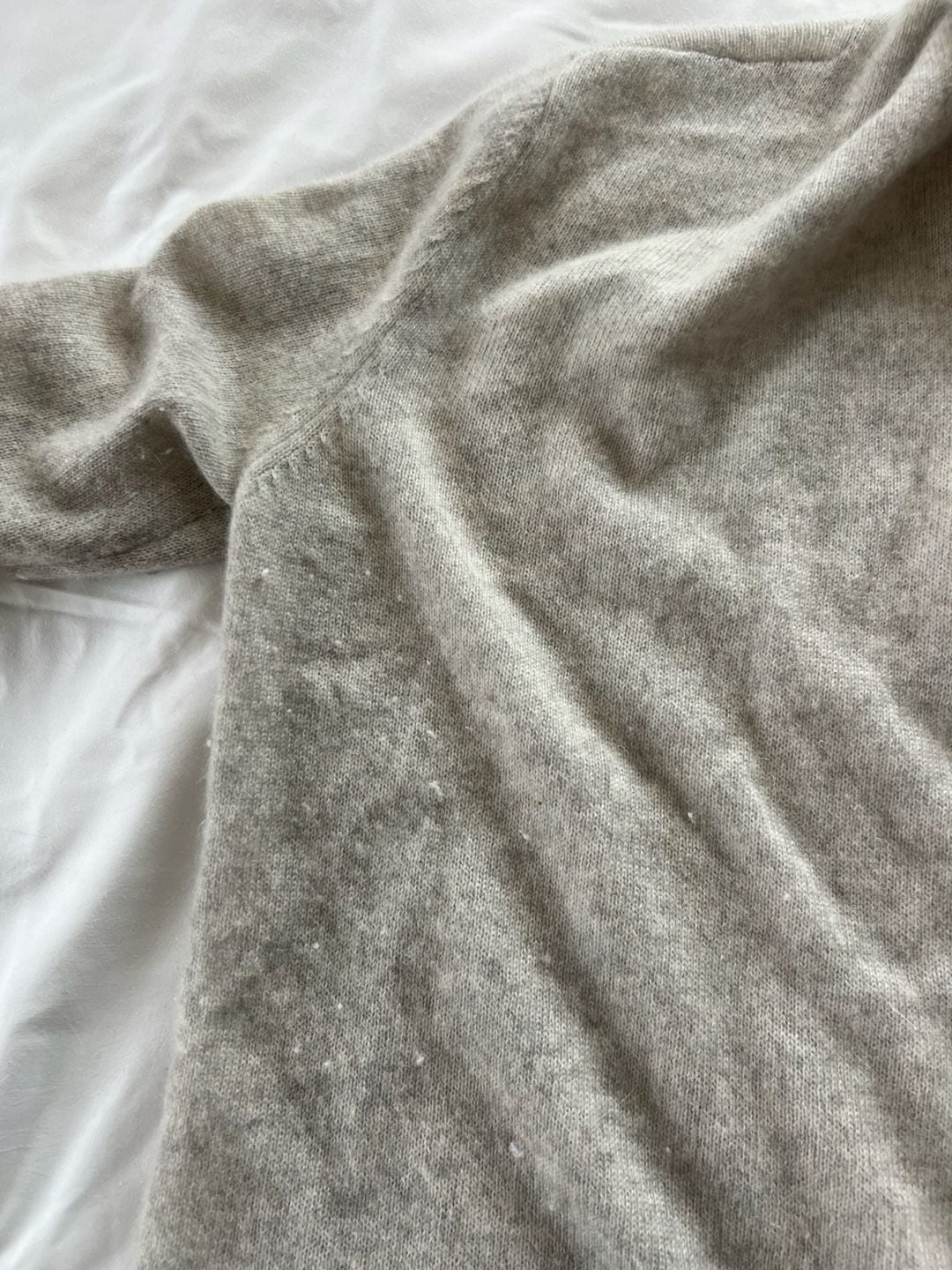 Beige Cashmere Cardigan Size S 7