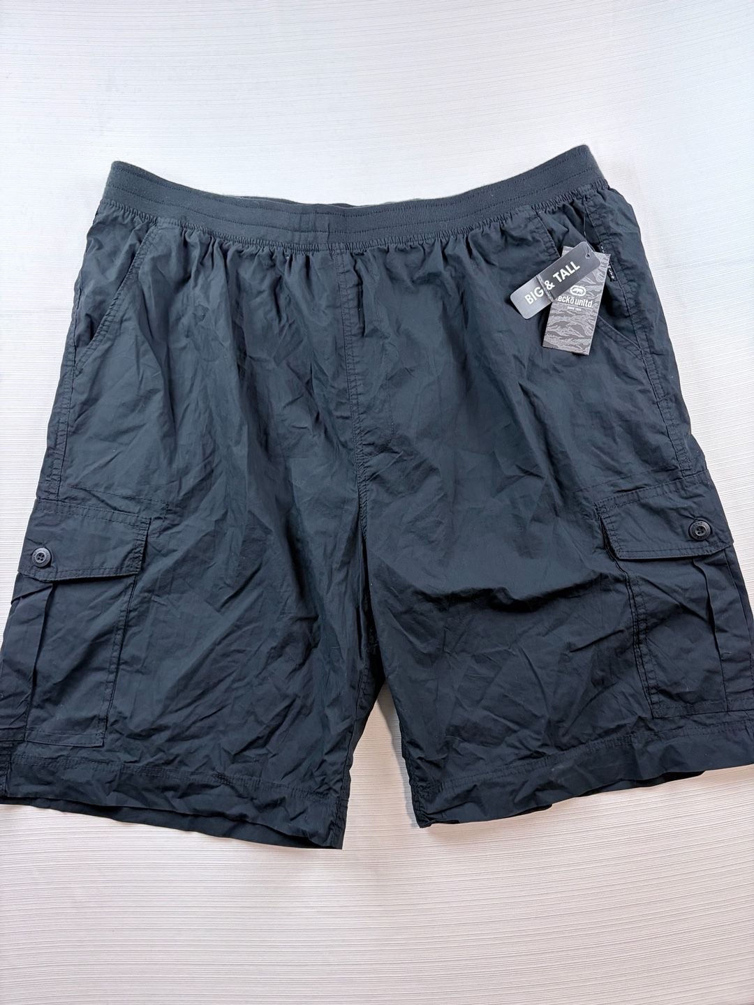 Ecko Unltd. Cargo Shorts Size 3XL Black Big & Tall 2