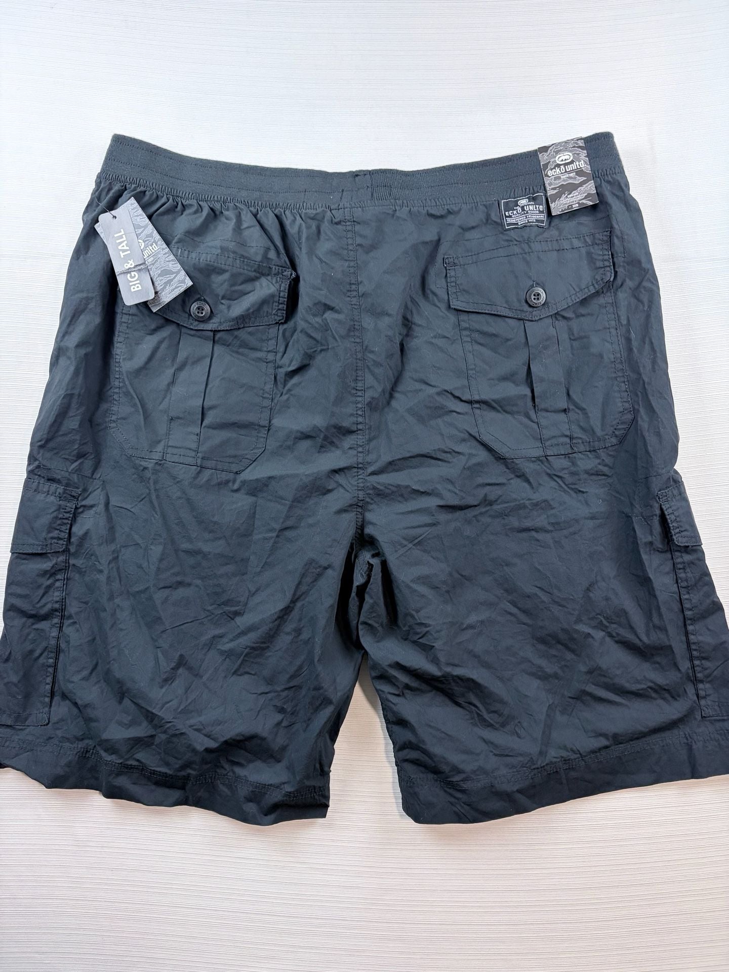 Ecko Unltd. Cargo Shorts Size 3XL Black Big & Tall 7
