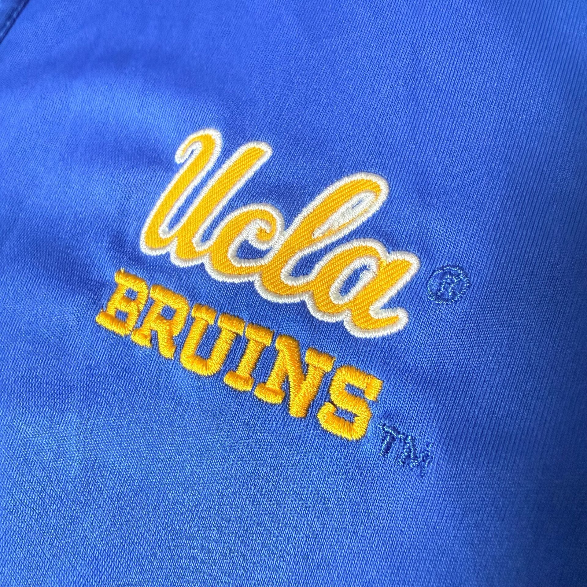 Colosseum UCLA Bruins Polo Shirt Size L Blue Gold 3