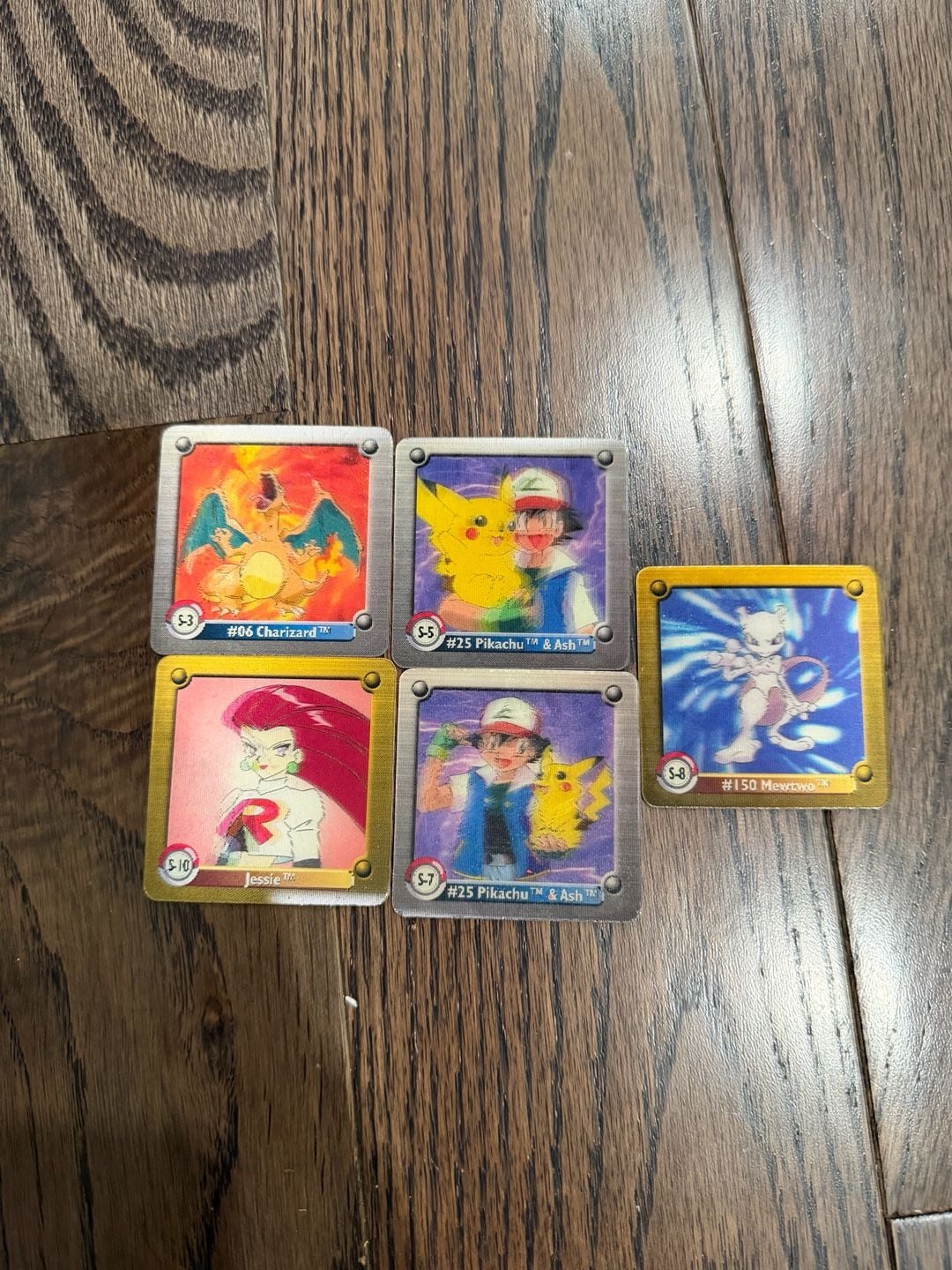 Artbox Pokemon Series One 3D Lenticular Magnet Lot of 5 1