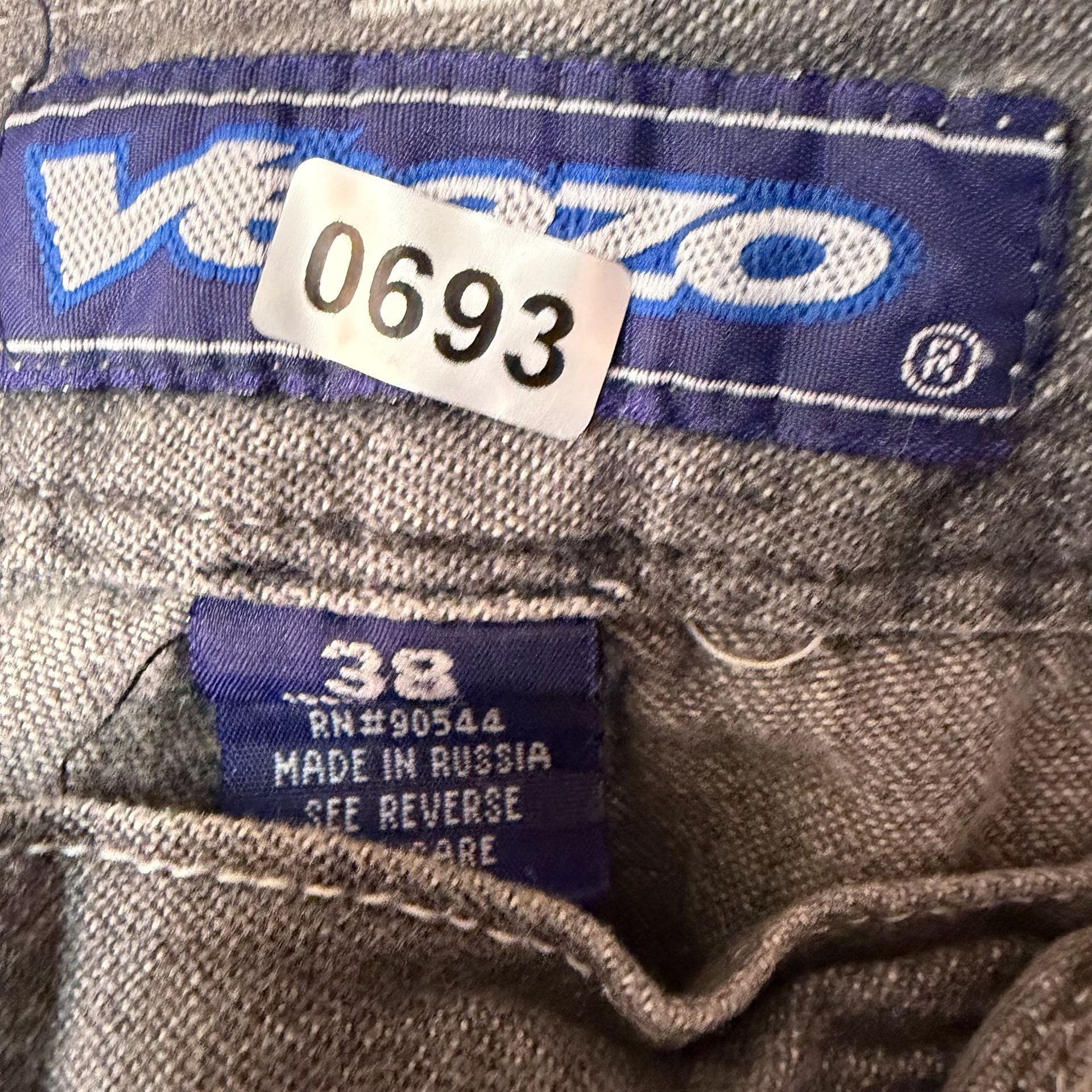 Veezo Cargo Shorts Size 38 Gray Denim 9