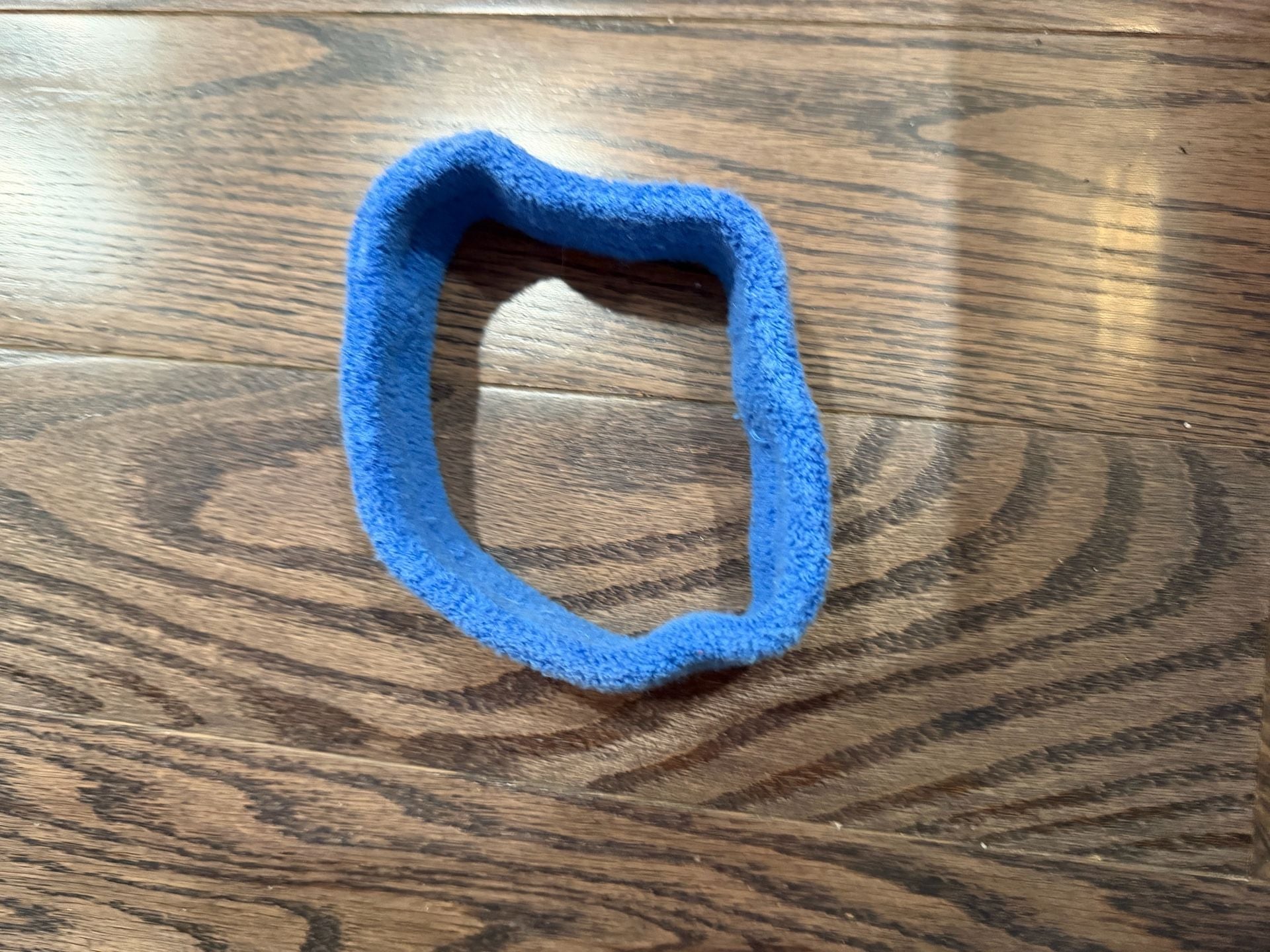 Nike Headband Blue Red Swoosh Terry Cloth Athletic 3