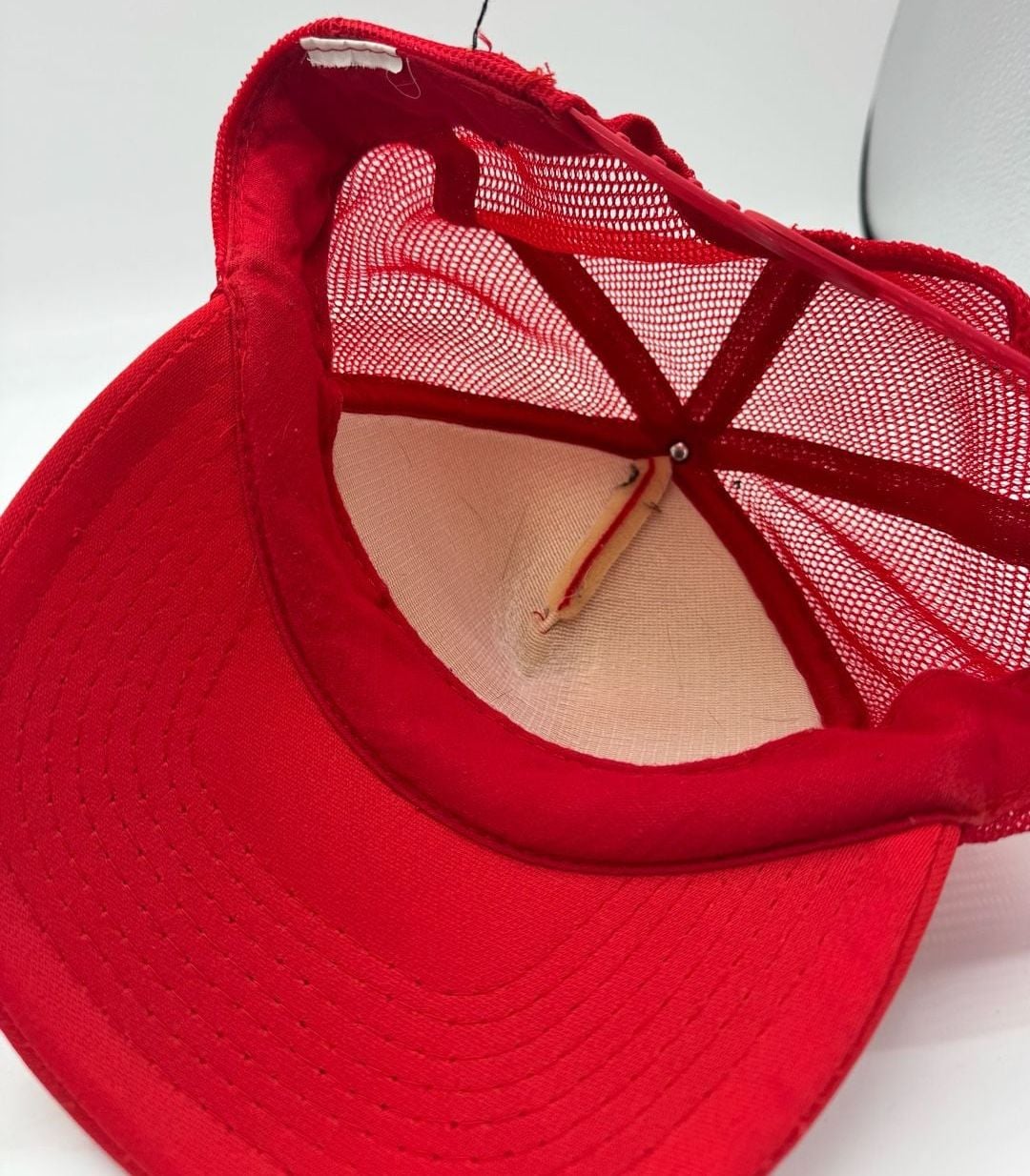 Vintage Corps Of Engineers Point Marion Pa Trucker Hat Red 6