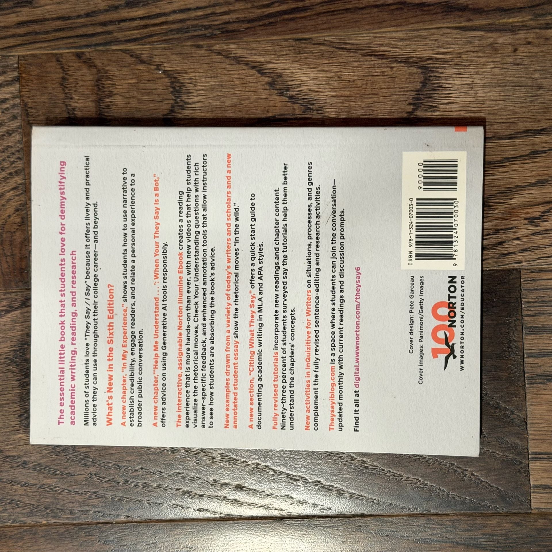They Say I Say The Moves That Matter in Academic Writing 6th Edition 2