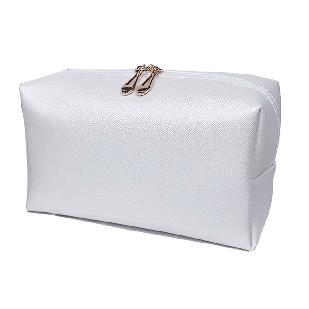 Unique Bargains PU Leather Waterproof Makeup Bag Cosmetic Case ..., 12