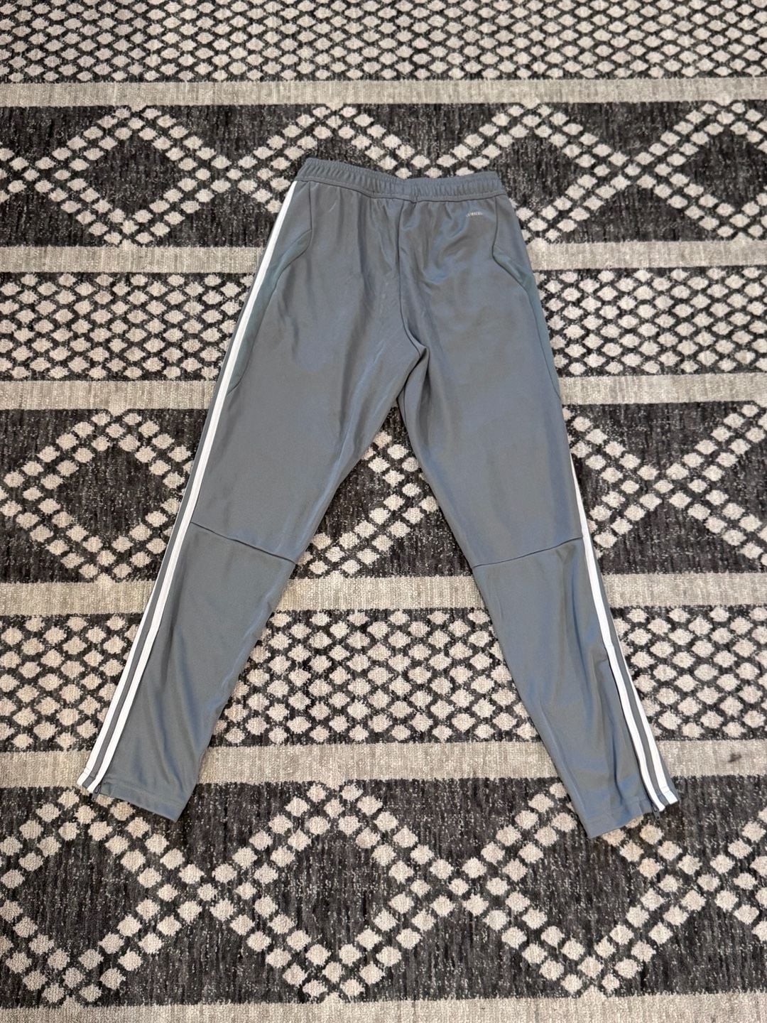 Adidas Tiro Training Pants Size 10/18 Gray Athletic Soccer Joggers 3