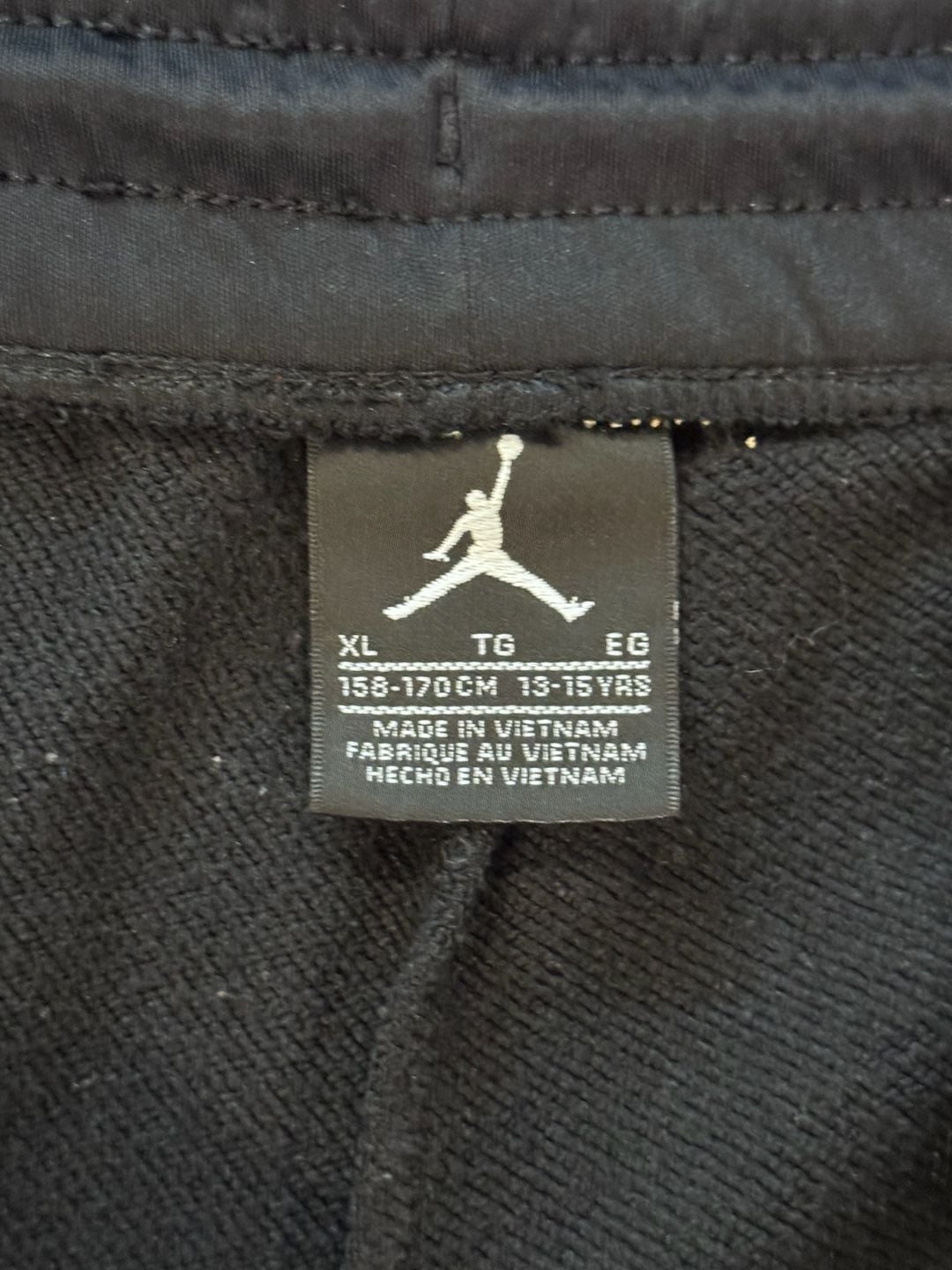 Jordan Jumpman Track Pants Black Youth XL 6