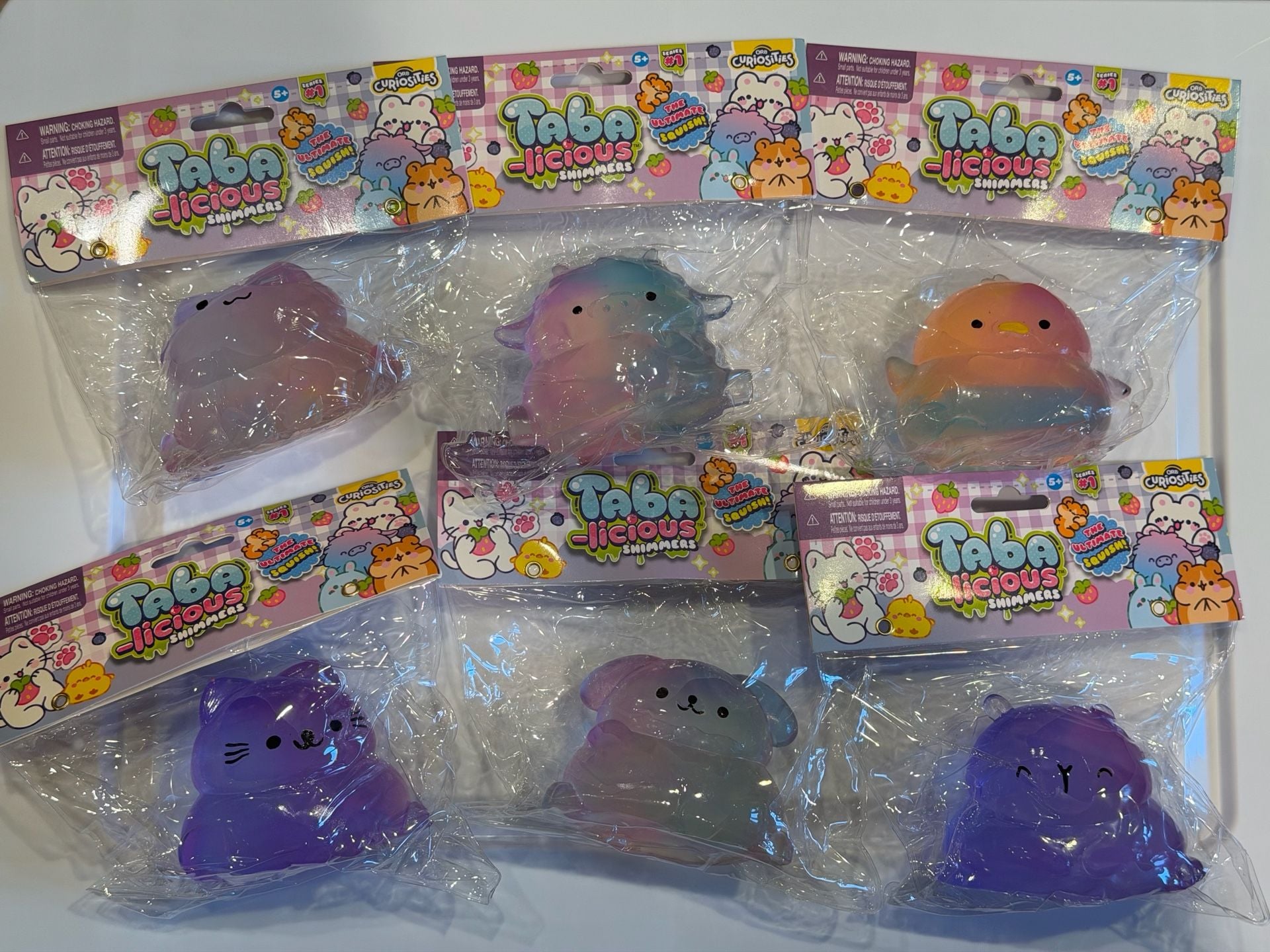 Taba Squishy Shimmers - Lot of 6 1