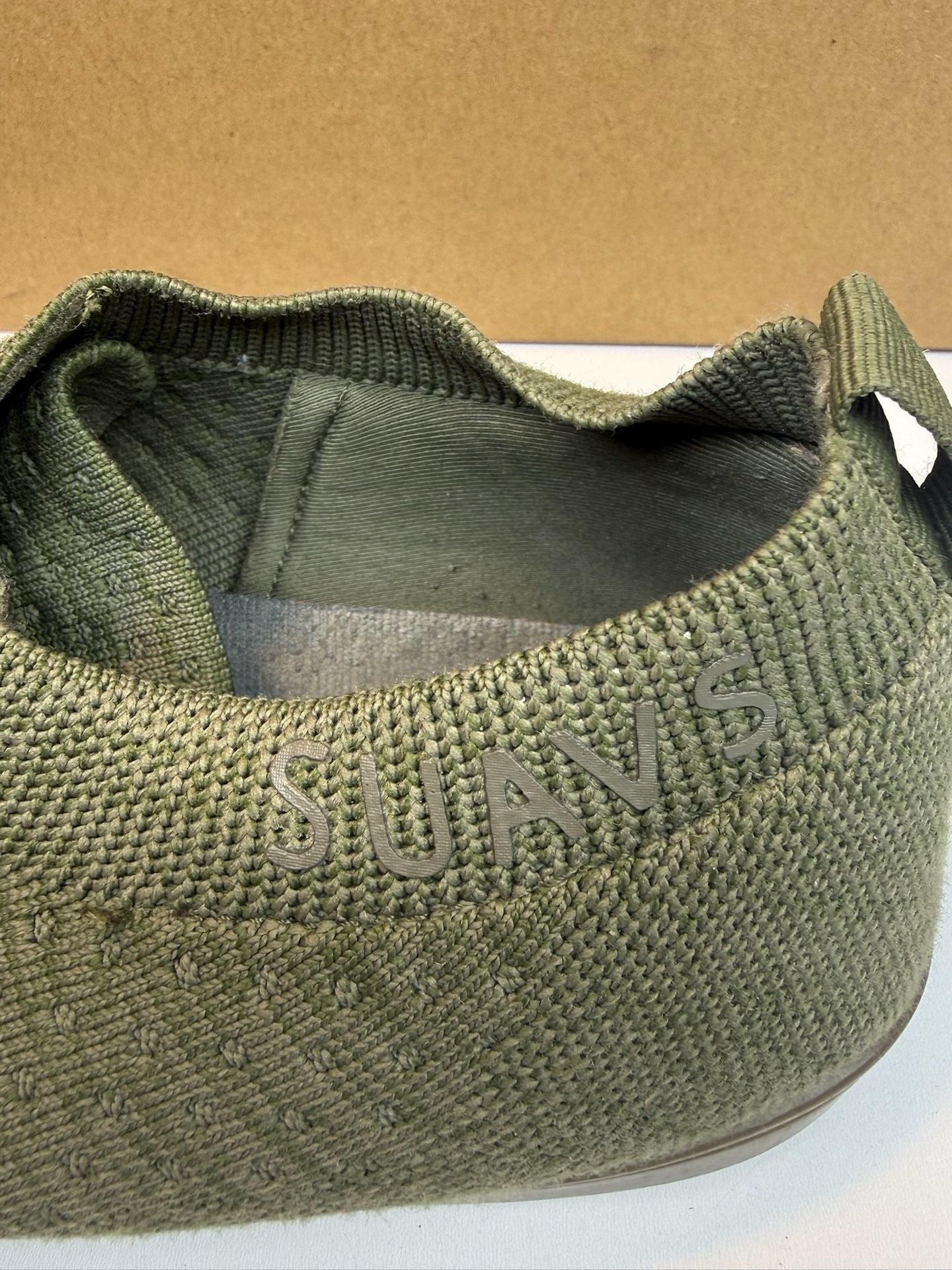 Suavs Zilker Sneakers Olive Green Size 11 8