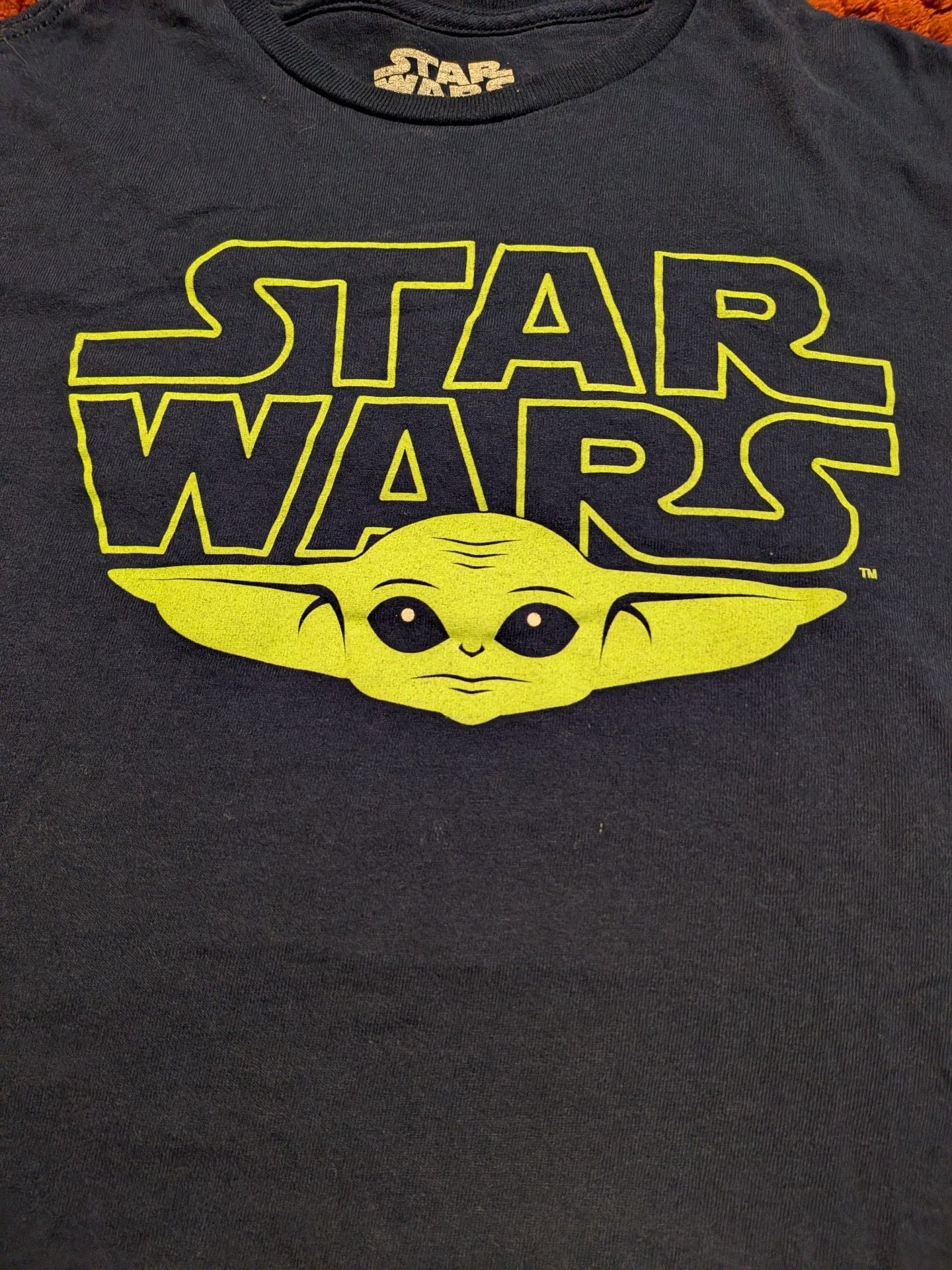 Hybrid Star Wars The Mandalorian Grogu T-Shirt Size M Blue 3