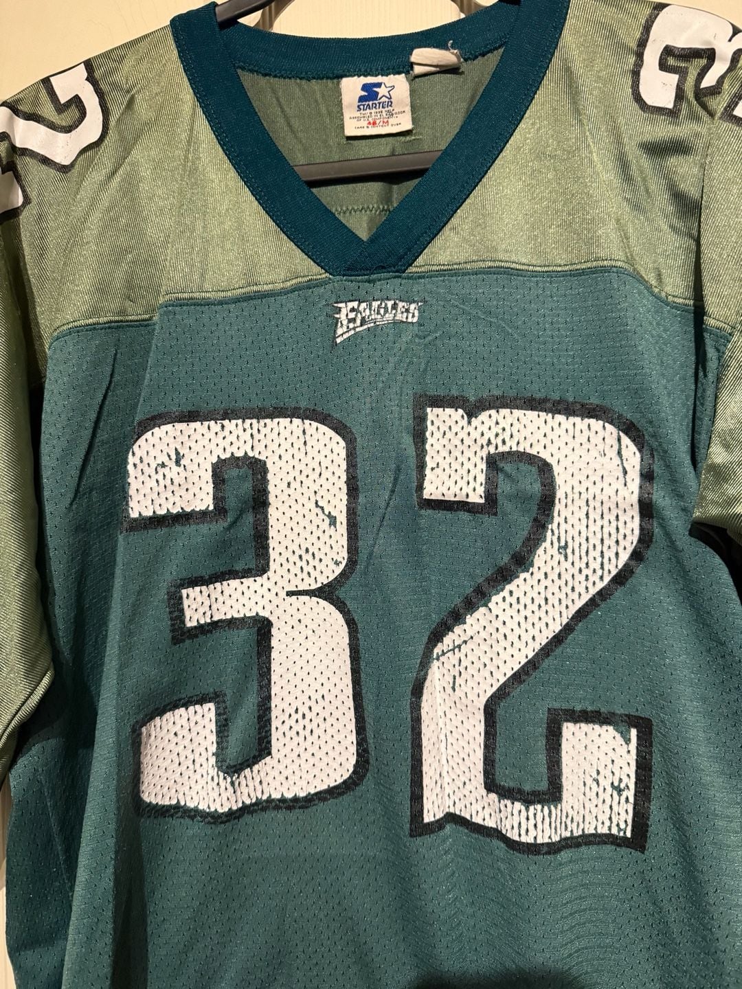 Vintage Starter Philadelphia Eagles Ricky Watters 32 Jersey Size 48/M Vintage 8