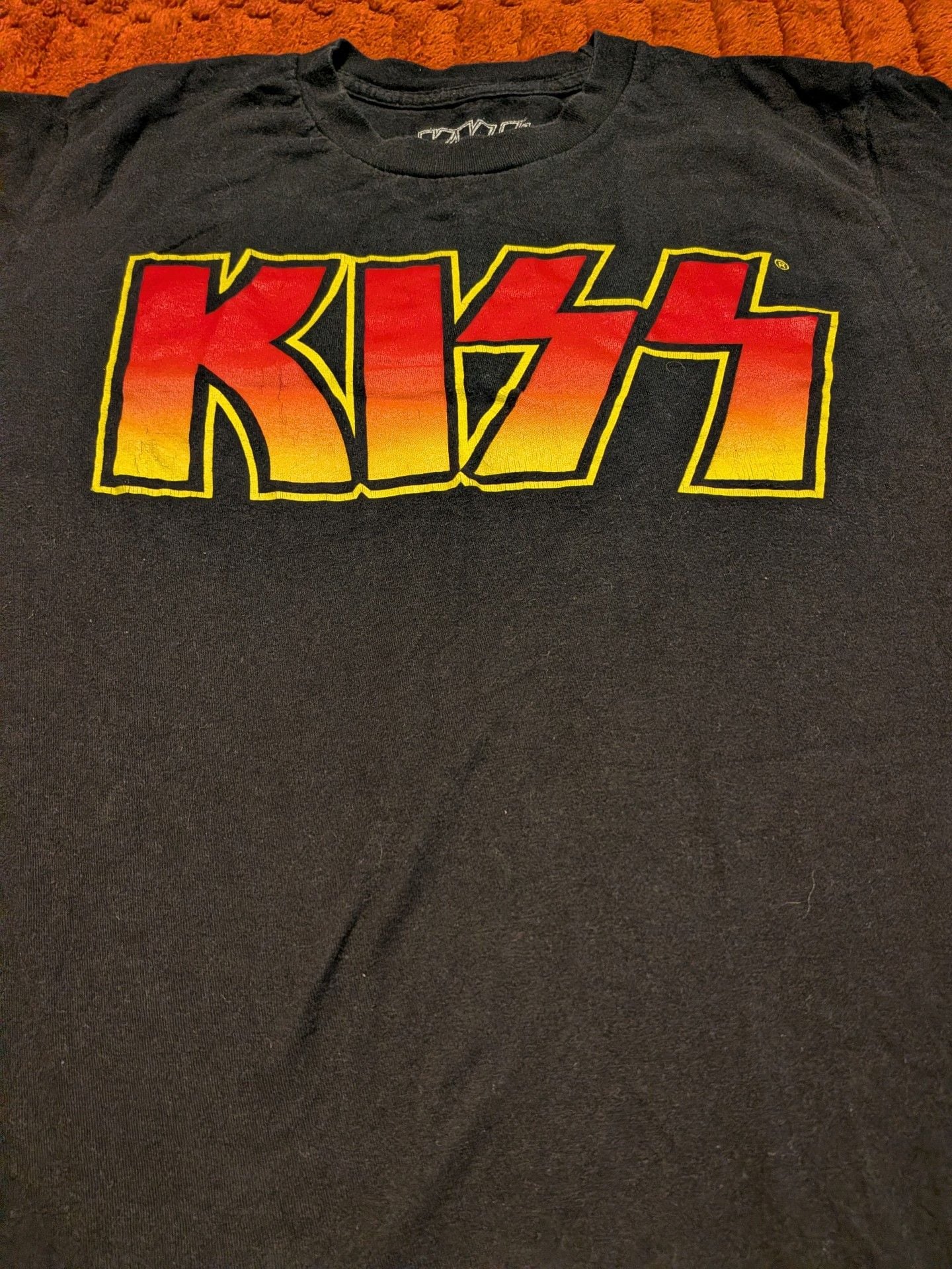 KISS Band T-Shirt Size M Black Rock Graphic Tee 3