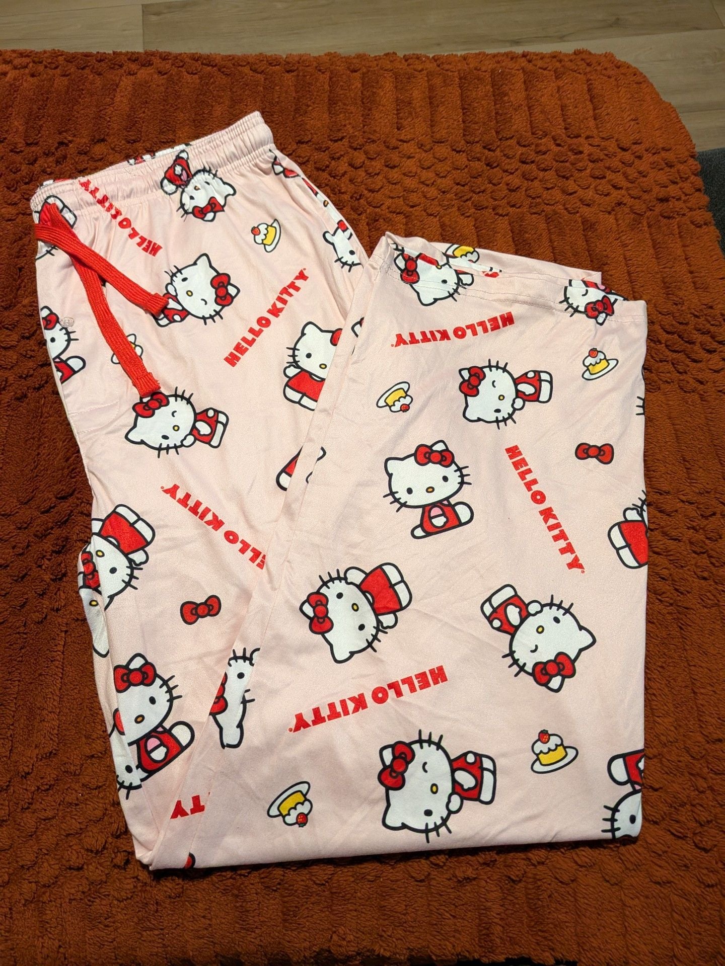 Sanrio Hello Kitty Pajama Pants Pink 1