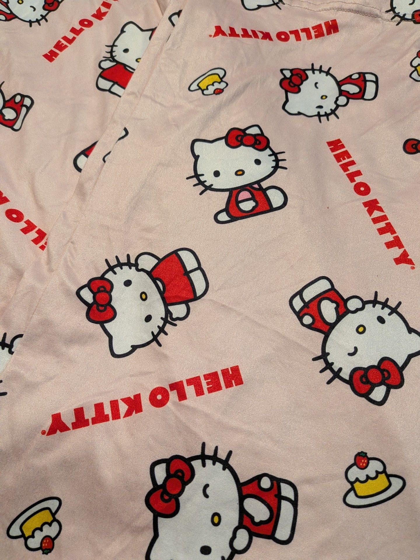 Sanrio Hello Kitty Pajama Pants Pink 2