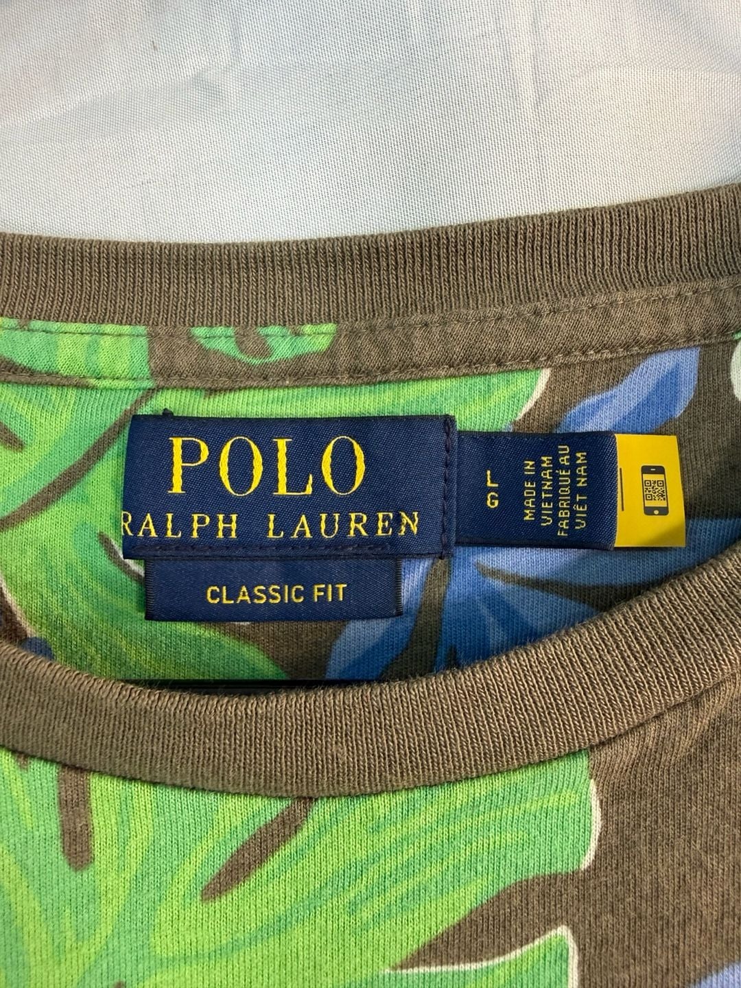 Polo Ralph Lauren Floral Pocket T-Shirt Size L Brown 5