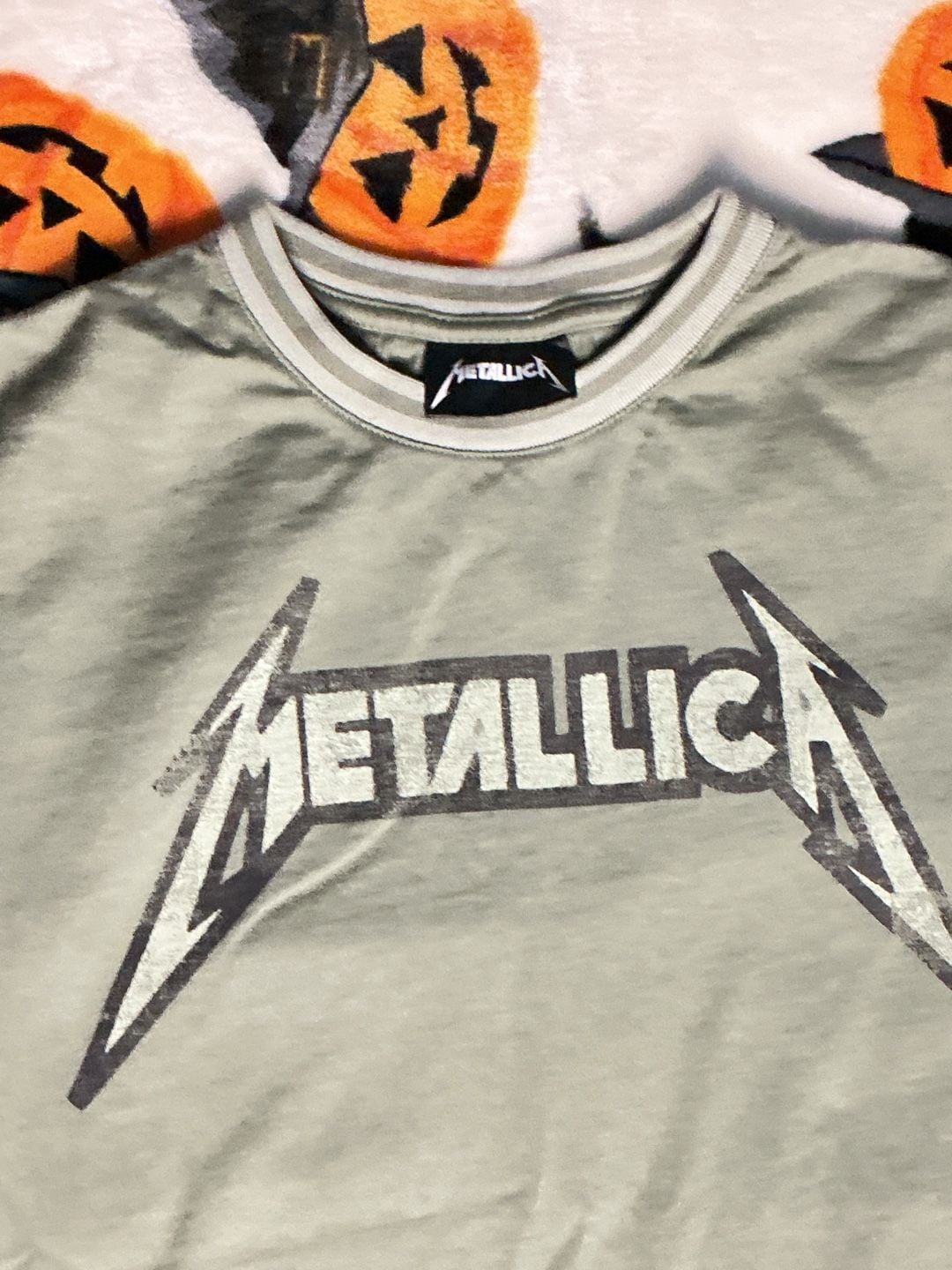 Metallica Ride The Lightning 1985 Tour T-Shirt Green 3