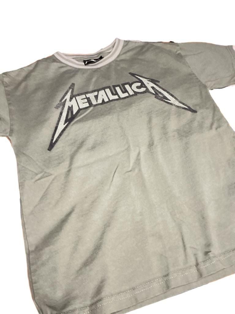 Metallica Ride The Lightning 1985 Tour T-Shirt Green 2