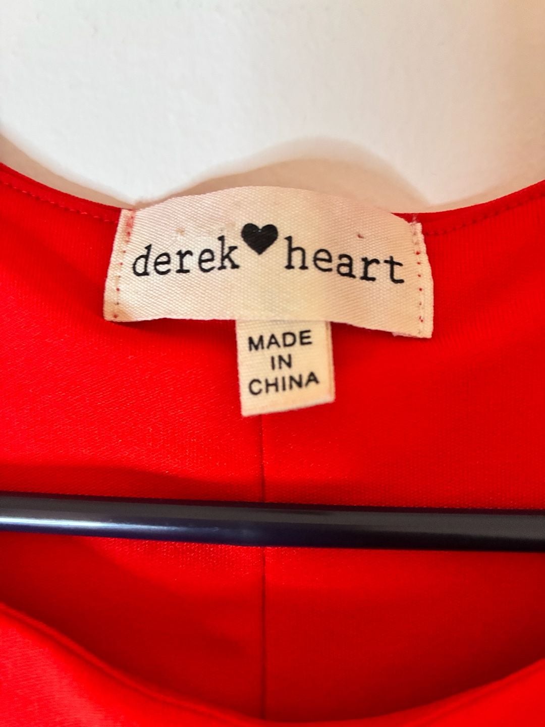 Derek Heart Maxi Dress Size L Red Bodycon High Neck Sleeveless 5