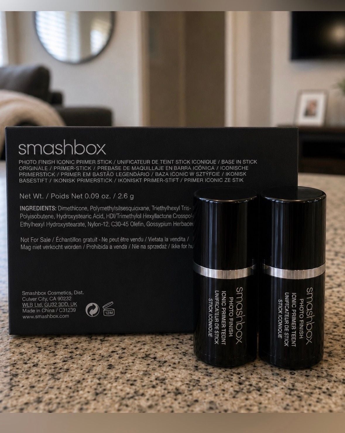 Smashbox Photo Finish Iconic Primer Stick Set of 2 New 1