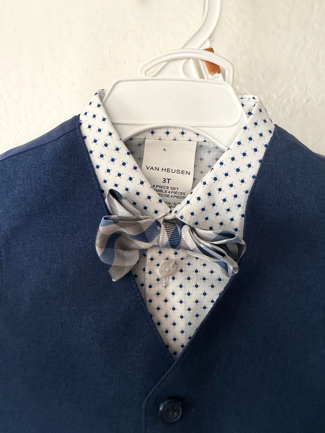 Van Heusen 4-Piece Vest Set Size 3T Blue 2